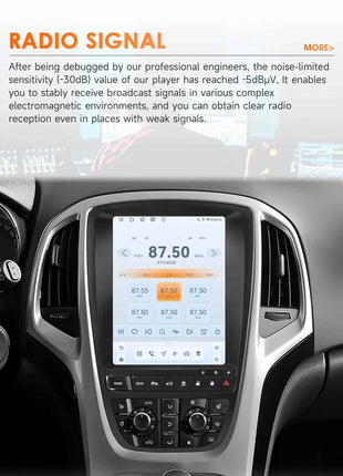 9.7" Hizpo CarPlay Android Car Radio for Opel Astra J Buick Verano 2009 - 2015 Tesla Style Screen GPS DSP 360CAM  Snapdragon6115