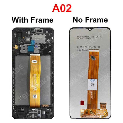 Display OLED da 6,5 pollici per Samsung Galaxy A12 Nacho LCD A127, Schermo Touch A12 LCD A125, Ricambi Display A02 A022