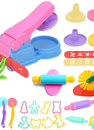 Creativo 3D Plastilina Stampo Modellazione di Argilla Accessori FAI DA TE Gioco Pasta Noodle Tool Kit Set di Plastica Coltello Stampo Giocattolo Educativo Per Bambini
