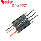 Flycolor 2-6S Lipo BEC 5.5V/5A Brushless ESC 50A 70A 90A 120A 150A Speed Controller / Programming card for RC Boat Model Parts