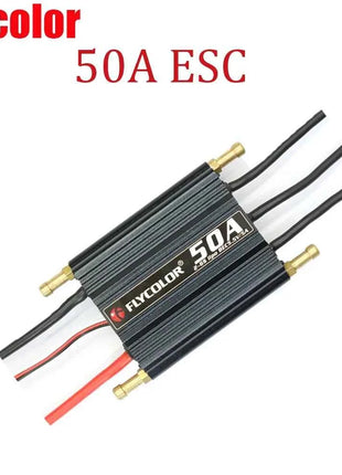 Flycolor 2-6S Lipo BEC 5.5V/5A Brushless ESC 50A 70A 90A 120A 150A Speed Controller / Programming card for RC Boat Model Parts
