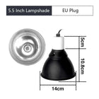 5.5 Inch Reptile Lamp Cap Tortoise Lizard Snake Terrarium Anti-scald Protective Lampshade Lamp Holder Reptile Safety Light Shade