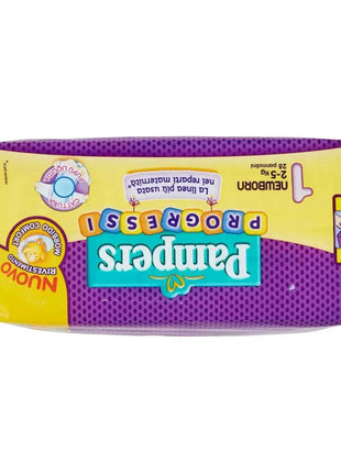 Pampers Progessi 2-5Kg, Pack of 28 Diapers