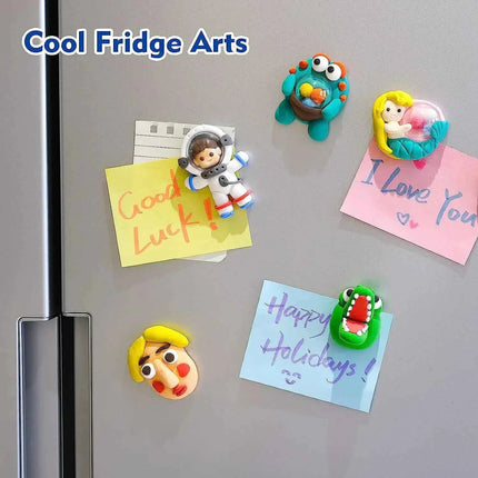 Argilla Modellabile Ultra Leggera ad Asciugatura all'Aria in 18 Colori, Plastilina per Bambini Fai-da-Te, Non Tossica e Sicura, Giocattolo Artistico Interattivo Genitore-Figlio