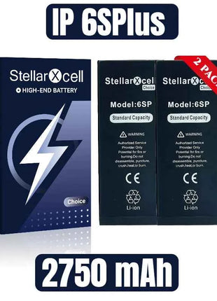 Choice StellarXcell OEM Chip Battery Replacement for IPhoneSE 7 8 X XR XS XSMAX iphone11 12pro 13mii 14pro 15Pro  Replacement