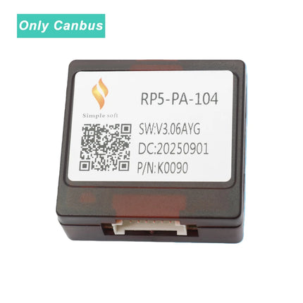 Adattatore cablaggio auto a 16 pin con decoder CANBUS per Peugeot 206 207 307 autoradio Android 2 Din GPS RP5-PA-104
