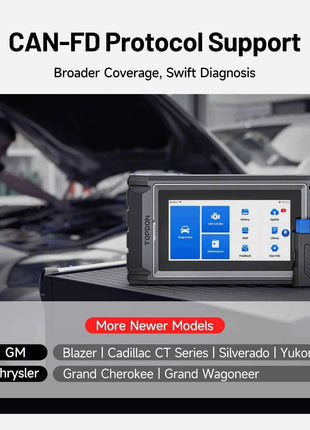 TOPDON Artidiag800 BT 2 Automotive Car Diagnostic Tool Full System OBD2 Scanner 2 Years Free Update Scan Tool VCI Repair Tool
