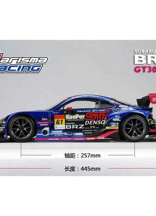 Carisma 1/10 Gt300 Remote Control Model Car Four-Wheel Drive Drift Car Bungalow Sports Car Shell Replacement Part