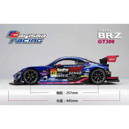 Carisma 1/10 Gt300 Remote Control Model Car Four-Wheel Drive Drift Car Bungalow Sports Car Shell Replacement Part