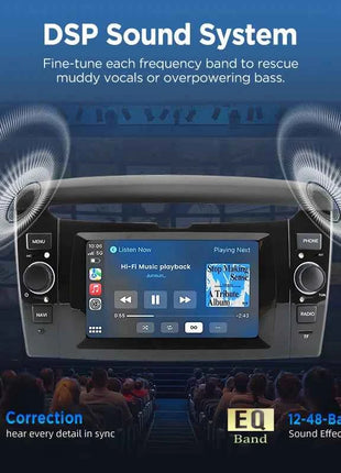 Junsun 6.2" Wireless CarPlay Android Auto Car Radio for Lancia Ypsilon 2012 2013 2014-2020 Multimedia WiFi 4G 8core RDS