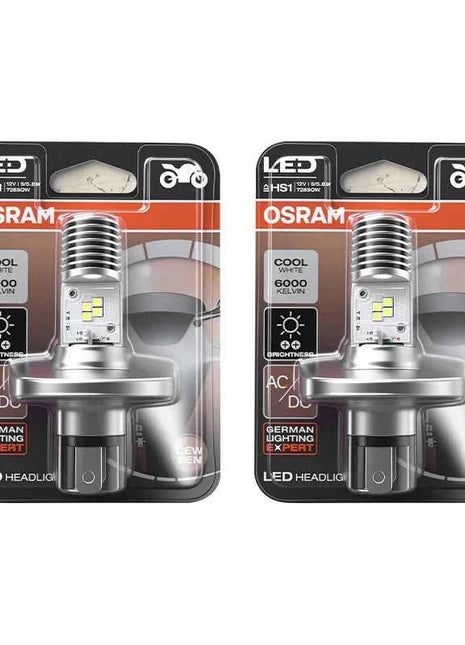 OSRAM HS1 7285CW Led Moto Car Headlight High Low Beam LEDriving HL HS1 NEW GEN H4 Motorcycle Lamp Led Bulb PX43t 6000K DC AC 12V