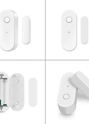 Tuya Smart WiFi Door Sensor Open Close Detector Smart Life App Control Notification Compatible with Alexa Google Home