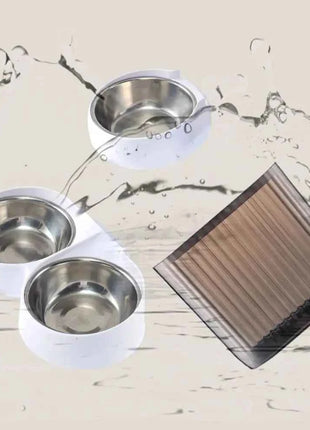 5L Double Bowls Smart Automatic Cat Feeder With Camera Cat Dry Food Video Dispenser Pet Smart Voice Recorder Auto Feeder For Dog