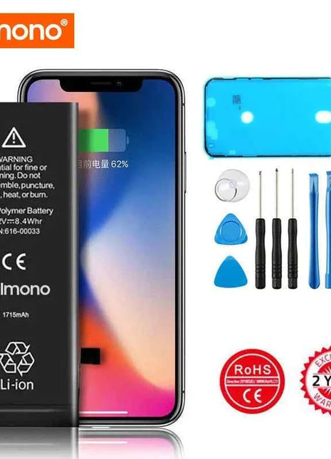 2024 phone Battery For Apple 5 6 S 7 8plus X Xr Xs Max 11 12 Pro 13 14 plus Replacement Bateria For iphone 7 batteries
