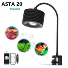 Lominie LED Aquarium Light, Planted Tank Light 4 Channels Remote Control 6500K  for Freshwater Fish Tank Refugium with Gooseneck