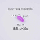 20pcs Mini Candy Fondant Fruit Candy Pop Artificial Candy Beans Miniature Food Play Handmade Simulation Home Decor Decorations