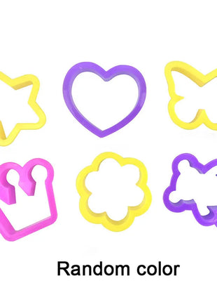 Stampo per pasta da gioco per gelato 3D Accessori per pasta da gioco Giocattoli artigianali fai-da-te per bambini Bambini Simpatico animale ghiacciolo Stampi per argilla da plastilina
