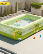 Inflatable Swimming Pool 1.5-2.6M for Kids and Adults, Large PVC Family Pool for Parties, Outdoor Toys for Children, Reinforced Summer Pool