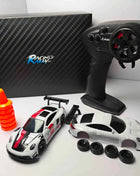 Professional 1:43 RC Drift Car with ESP Gyroscope Full Proportional Control 4WD Metal Body 2 Sets Tires for Realistic Drifting