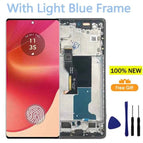With Light Blue Fra