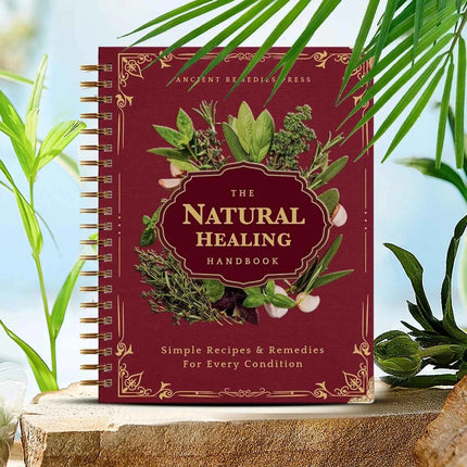 250x176x10mm Guida alla salute umana Libro Tema delle piante Mangiare Ricetta Rilegatura a spirale Libro naturale per la famiglia Adulto Anziani Chef Studio