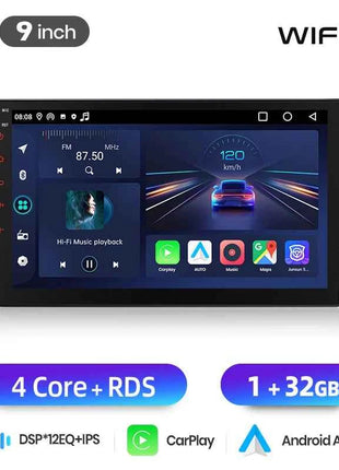 For Jeep Renegade 2014 - 2018 Android Auto Carplay Car Radio Multimedia Video Player GPS Navigation WiFi BT GPS Head Unit 2DIN