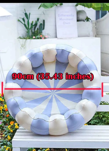 Diametro 90 cm Palline gonfiabili per piscina Giocattoli per bambini Moda retrò addensato Protable Giocattoli per piscina per bambini Giocattolo estivo