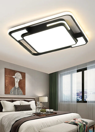 Soggiorno Lampada da soffitto a LED Moderna semplice camera da letto Sala da pranzo Luce Nordic Lustre Decorazione domestica Illuminazione interna Lampadario