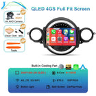Android16 Radio Qled For BMW MINI Cooper R56 R60 2007 - 2014 Car intelligent systems Navigation GPS Carplay Android auto WIFI+5G