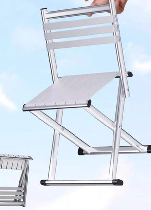 Sedia pieghevole Schienale Sedia pieghevole portatile da esterno Barbecue da campeggio Sgabello da pesca ultraleggero Mobili da esterno 자 캠핑자