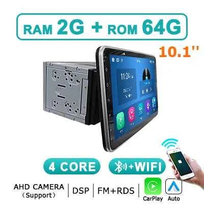 "Screen Universal Android 14 Car Radio Carplay Car Radio For VW Volkswagen Hyundai Toyota 2DIN Bluetooth Multimedia Player