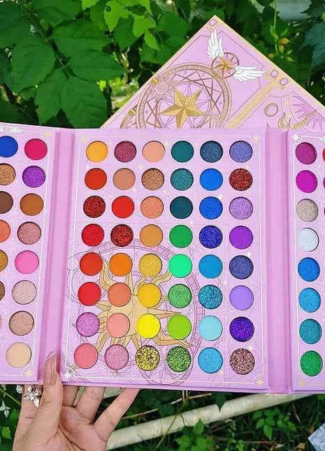 Boutique 96 Colors Eye Shadow Plate Shimmer Matte Sequin Eyeshadow Colorful Stage Ball Dedicated Neon Eyeshadow Palette Beauty