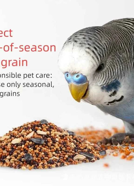 Parrot Bird Food Tiger Skin Peony Xuan Feng Wen Bird Nutrition Mixed Flowers and Grains Grain Berry Seed Food Bird Food