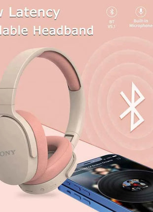 SONY P2961 Wireless Headphones Bluetooth Foldable 9D HIFI Stereo Sound Headset Long Battery Life Heavy Bass Earphone