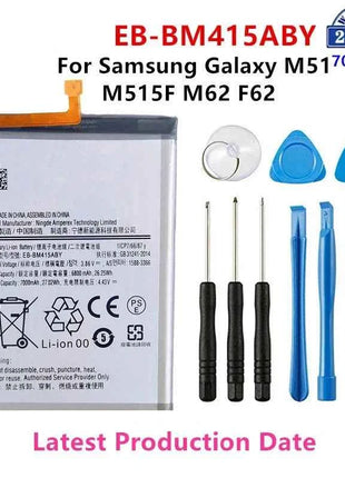 Original Quality Battery For Samsung S21 Ultra S21 Plus S20 FE A51 A70 A41 Note 20 Ultra A02S Phone Bateria Replacement