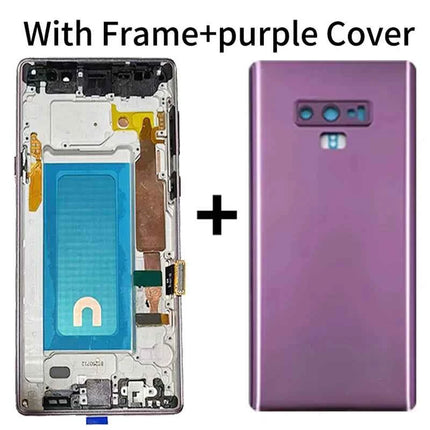 100% Test For Samsung Note9 LCD Display Touch Screen Digitizer Assembly For Samsung Note 9 N960F N960U N9600 LCD Frame