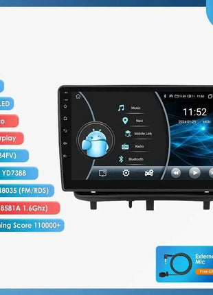 Hizpo Car Radio Multimedia Player For Opel Corsa D 2007-2012 Hatchback Van Wireless CarPlay Android 14 Auto Intelligent System
