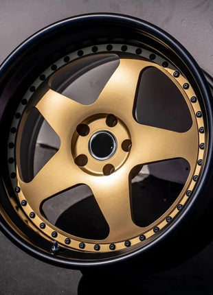 17 18 20 22 pollici 2 pezzi cerchi concavi profondi forgiati 5x114.3 5x130 4x100 ruota cromata per Audi BMW Mercedes Benz porsche