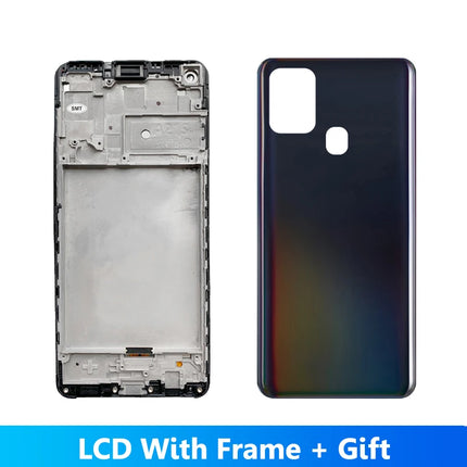 Schermo da 6,5 "A21S con cornice per pantalla Samsung Galaxy A21S A217F Display LCD Touch Screen Digitizer Sostituzione