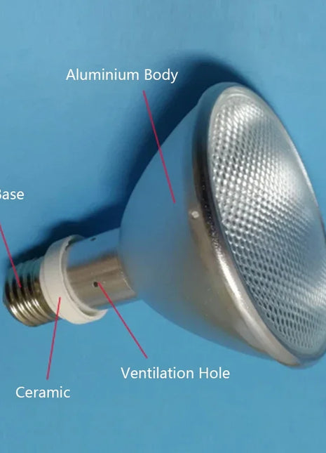 35W UVA+UVB Metal Halide Lamp Reptile Lamp Turtle Basking UV Light Amphibians Lizards Temperature Accessories