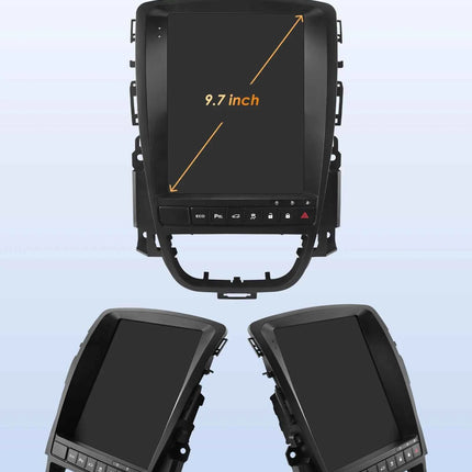 9.7" Hizpo CarPlay Android Car Radio for Opel Astra J Buick Verano 2009 - 2015 Tesla Style Screen GPS DSP 360CAM  Snapdragon6115