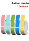 5 rolls mix color