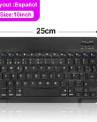 Bluetooth Wireless Keyboard Mouse For IOS Android Windows Tablet For iPad Air Mini Pro Spanish Korean Portugal Russian Keyboard