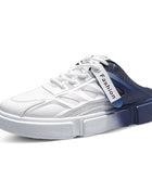 New Summer Men's Casual Mesh Walking Shoes Baotou Slippers with Low Heel Comfortable Soft Non-slip for Outdoors