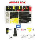 Waterproof Connectors Kit Automotive Wire Quick Connector Electrical In Car Wiring Auto Seal Socket 1 2 3 4 5 6 Pin Plug Kit Way