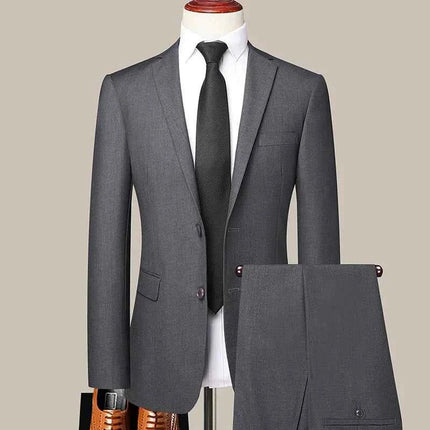 Abito Uomo Casual Outdoor Giacca e Pantalone - Completo Business Slim Fit