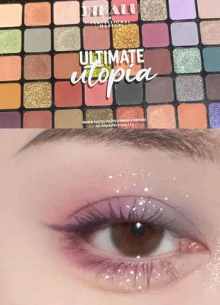 Shimmer Eyeshadow Palette 40 Colors Eye Shadows Matte Glitter Pigment Eye Shadows Wterproof Korean Eye Makeup Palette Cosmetics