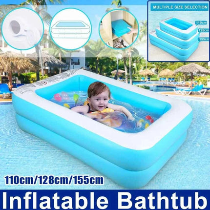 Piscina gonfiabile grande 2/3M Piscine grandi con cornice rimovibile per bambini in famiglia Desmomtables Alberca fuori terra
