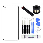 Display frontale in vetro con kit di riparazione colla OCA per Oneplus 10 Pro 9 8 7 7T Pro sostituzione vetro pannello touch screen