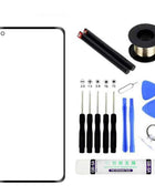 Display frontale in vetro con kit di riparazione colla OCA per Oneplus 10 Pro 9 8 7 7T Pro sostituzione vetro pannello touch screen